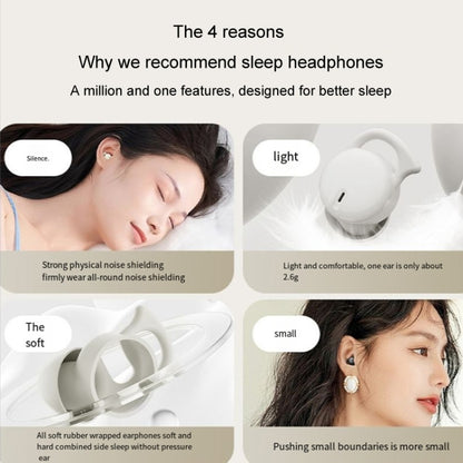 Q26 Bluetooth 5.3 Sleep Mini Wireless Bluetooth Earphone Invisible Comfortable Noise Canceling Earphones(Skin Color) - Bluetooth Earphone by buy2fix | Online Shopping UK | buy2fix