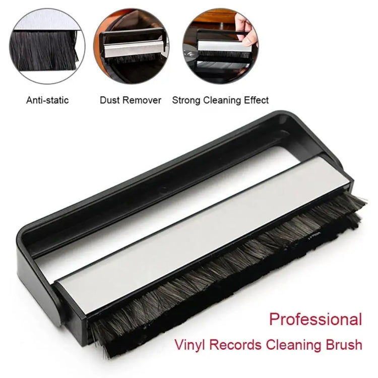 Vinyl Record Cleaning Brush Carbon Fiber Anti-Static Hanging Type Cleaning Tool - Sponges, Cloths & Brushes by buy2fix | Online Shopping UK | buy2fix