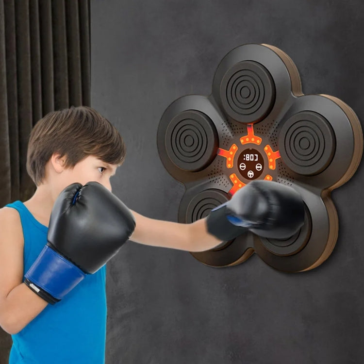 LED Light Smart Bluetooth Music Boxing Machine Home Punch-free Wall-mounted Electronic Boxer without Glove - Boxing by buy2fix | Online Shopping UK | buy2fix