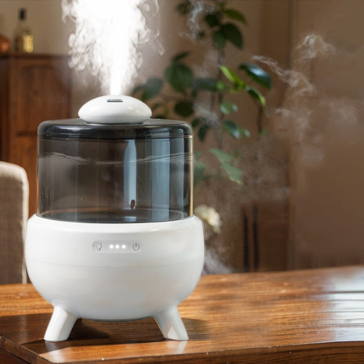 FS102 2L Ultrasonic Aromatherapy Colorful Night Light Desktop Humidifier, Spec: EU Plug(White) - Air Purifiers & Accessories by buy2fix | Online Shopping UK | buy2fix