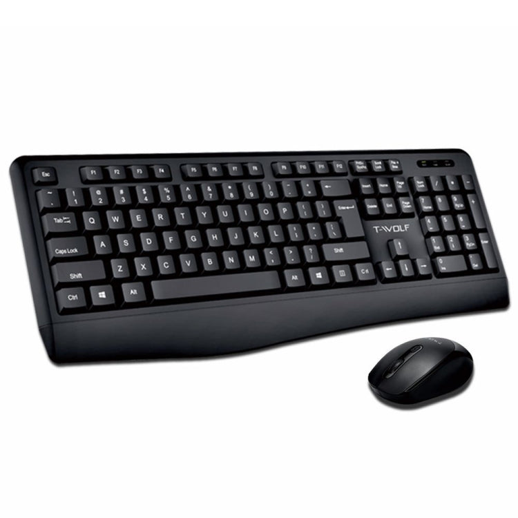T-WOLF TF-100 2.4G Bluetooth Laptop Office Wireless Keyboard and Mouse Set(Set) - Wireless Keyboard by T-WOLF | Online Shopping UK | buy2fix