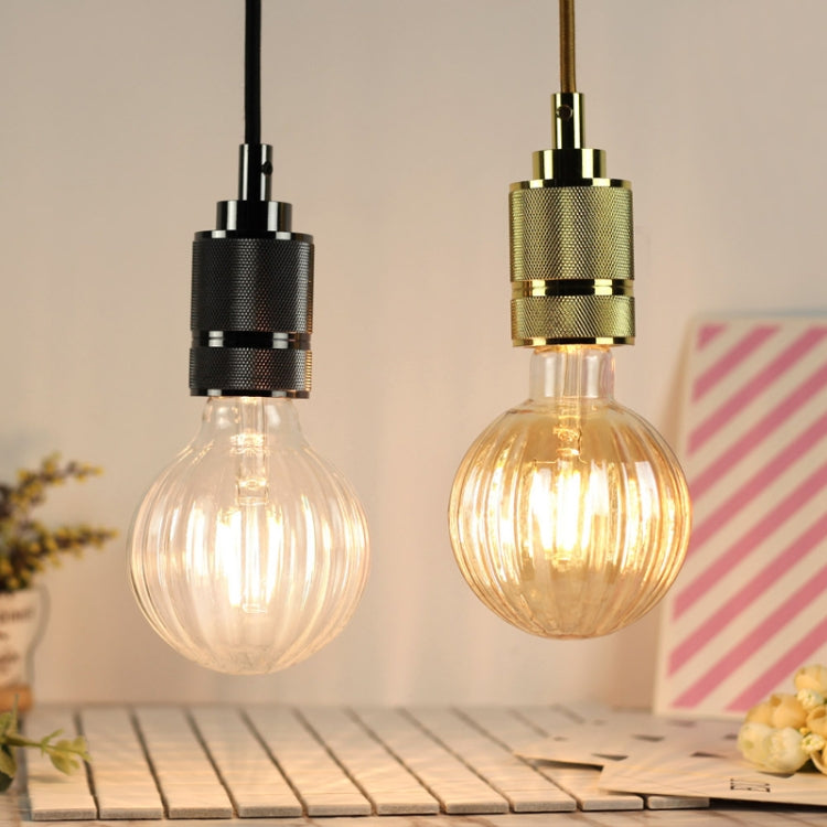 E27 Screw Port LED Vintage Light Shaped Decorative Illumination Bulb, Style: G95 Oblique Gold(110V 4W 2700K) - LED Blubs & Tubes by buy2fix | Online Shopping UK | buy2fix