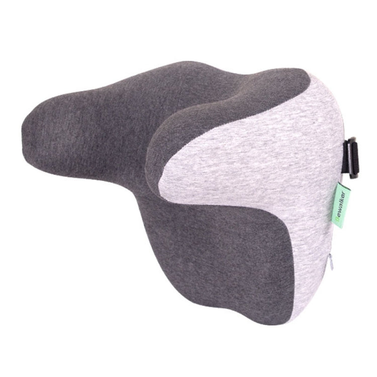 BEWALKER Car Headrest Memory Foam Neck Support Pillow Car Seat Cervical Cushion(Grey) - Seat Accessories by BEWALKER | Online Shopping UK | buy2fix