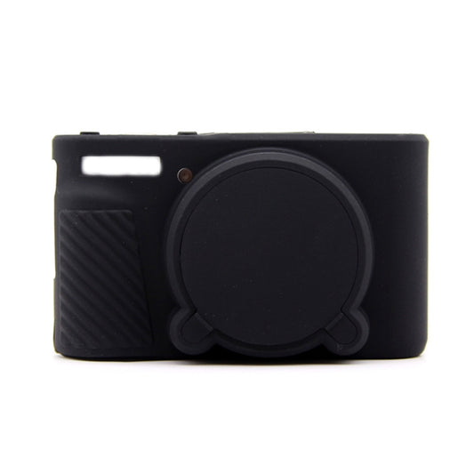 For Canon SX730/SX740 Soft Silicone Protective Case, Color: Black - Protective Case by buy2fix | Online Shopping UK | buy2fix