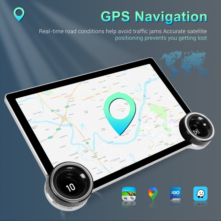 11.8 Inch 4+64G Dual Knob Player Android Large Screen Navigation Wireless CarPlay Reversing Image(Standard) - Car MP3 & MP4 & MP5 by buy2fix | Online Shopping UK | buy2fix