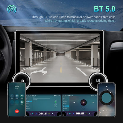 11.8 Inch 4+64G Dual Knob Player Android Large Screen Navigation Wireless CarPlay Reversing Image(Standard) - Car MP3 & MP4 & MP5 by buy2fix | Online Shopping UK | buy2fix