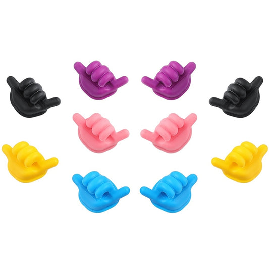 Car Front Storage Hook Desk Organization, Random Color Delivery, Size: 10pcs Small - Auto Fastener & Clips by buy2fix | Online Shopping UK | buy2fix