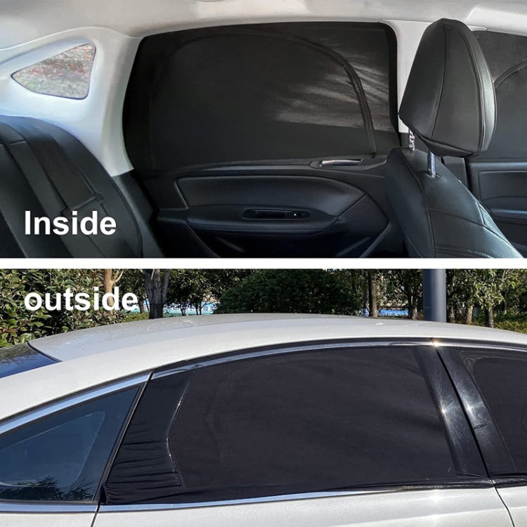 Car Sun Protection Anti-mosquito Window Zipper Sunshade(Front Window (Main+Auxiliary)) - Window Foils & Solar Protection by buy2fix | Online Shopping UK | buy2fix