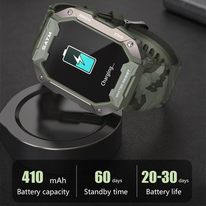 C20Plus 1.81-inch Health Monitoring Waterproof Bluetooth Call Smart Watch, Color: Green - Smart Watches by buy2fix | Online Shopping UK | buy2fix