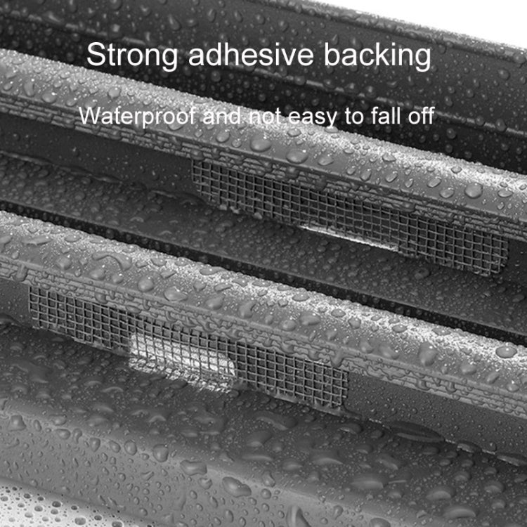 10pcs Household Floor Drain Stickers Anti-Mosquito Stickers For Screens Window Screen Hole Repair Subsidies(Grid Pattern) - Door & Window Films by buy2fix | Online Shopping UK | buy2fix