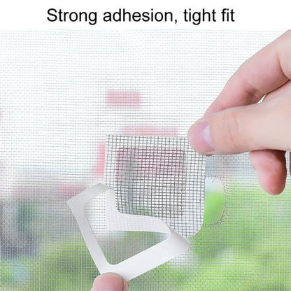 10pcs Household Floor Drain Stickers Anti-Mosquito Stickers For Screens Window Screen Hole Repair Subsidies(Grid Pattern) - Door & Window Films by buy2fix | Online Shopping UK | buy2fix