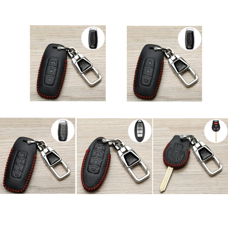 For Nissan Car Key Cover Keychain Anti-lost Number Plate, Style: I4 - Car Key Cases by buy2fix | Online Shopping UK | buy2fix