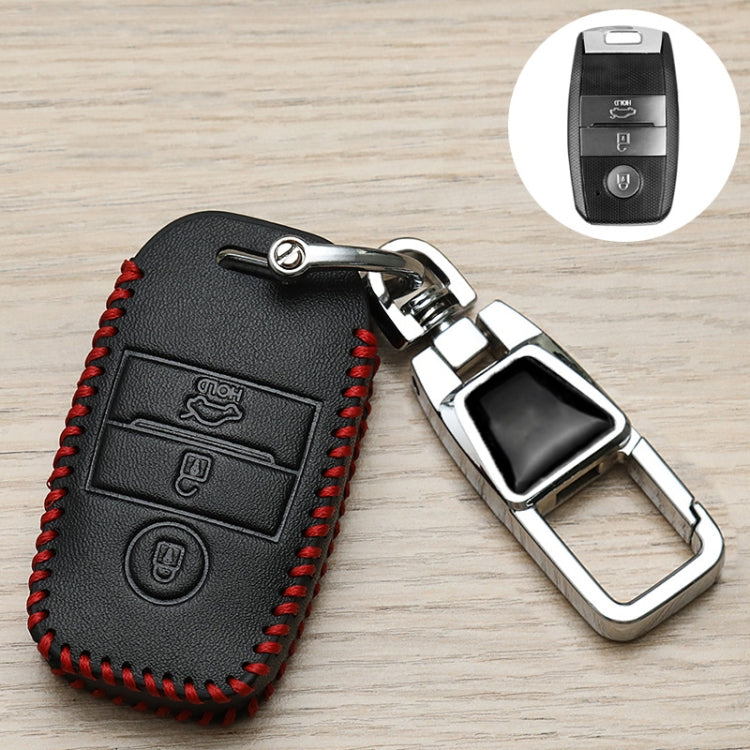 For Kia Car Key Cover Multifunctional Keychain Anti-lost Number Plate, Style: A - Car Key Cases by buy2fix | Online Shopping UK | buy2fix