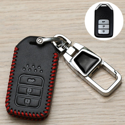 For Honda Car Key Cover Multifunctional Keychain Anti-lost Number Plate, Style: B - Car Key Cases by buy2fix | Online Shopping UK | buy2fix