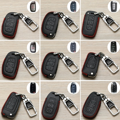 For Hyundai Car Key Cover Multifunctional Keychains Anti-lost Number Plates, Style: C - Car Key Cases by buy2fix | Online Shopping UK | buy2fix