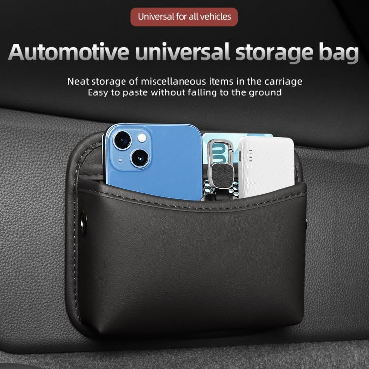 Adhesive Multifunctional Storage Bag for Car Center Console(Green) - Stowing Tidying by buy2fix | Online Shopping UK | buy2fix