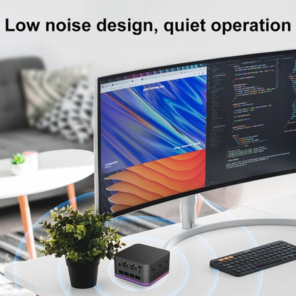 T9 Plus N100 DDR5 16G+0G EU Plug 12th Alder Lake Dual Gigabit LAN+3 HDMI 4K HD Pocket Mini PC - Windows Mini PCs by buy2fix | Online Shopping UK | buy2fix