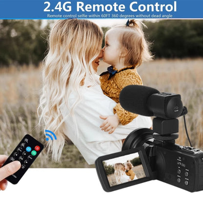 48MP Camera For YouTube Vlog Streaming 4K Camcorder With 16X Digital Zoom, 3.0-Inch Touch Screen, WiFi, Infrared Night - Video Cameras by buy2fix | Online Shopping UK | buy2fix