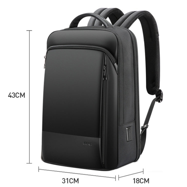 Bopai 61-53111 Large-capacity Waterproof Business Laptop Backpack With USB+Type-C Port(Black) - Backpack by Bopai | Online Shopping UK | buy2fix