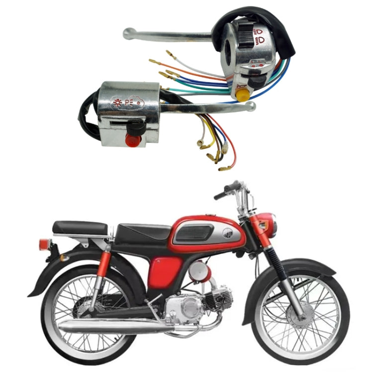 For JIALING JH70/JH90 Handlebar Electric Switch Starter Assembly - Replacement Parts by buy2fix | Online Shopping UK | buy2fix