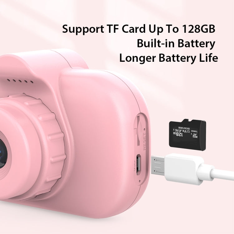 DC501 2.0-Inch 4X Zoom HD Digital Camera Mini Children Photography Camera, Color: Pink - Children Cameras by buy2fix | Online Shopping UK | buy2fix