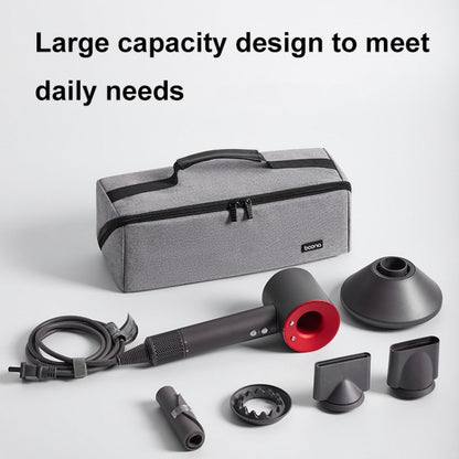 For Dyson Baona BN-DS010 Large Capacity Waterproof Hair Dryer Storage Bag(Black) - For Dyson Accessories by Baona | Online Shopping UK | buy2fix