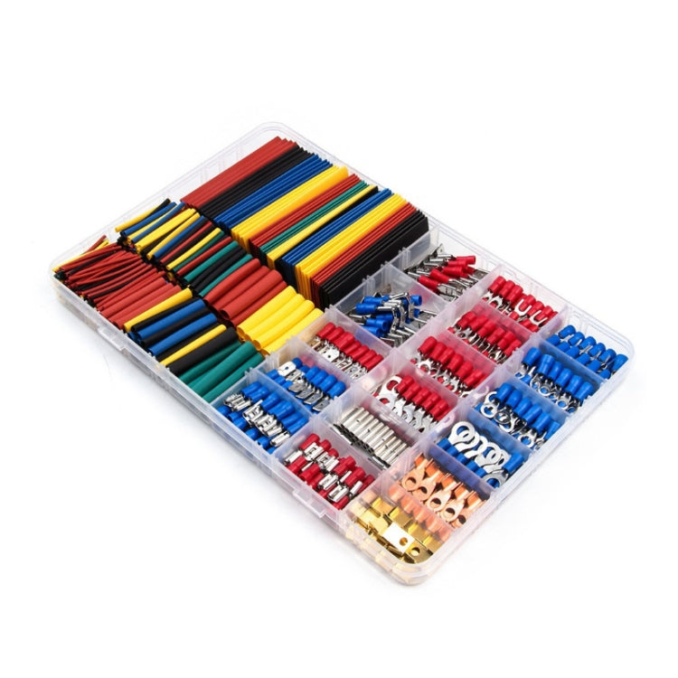 678pcs /Set Cold-Pressed Wiring Terminal Kit - Booster Cable & Clip by buy2fix | Online Shopping UK | buy2fix