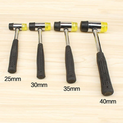 40mm No Bounce Mounting Hammer Handmade DIY Double Face Tap Rubber Hammer - Hammer by buy2fix | Online Shopping UK | buy2fix