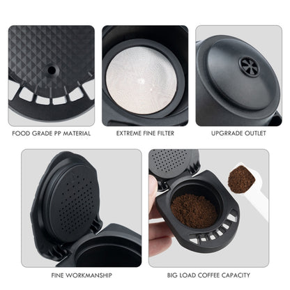 Compatible With Dolce Gusto ICafilas Reusable Coffee Capsule Converter Tray(Black) - Coffee Tools by buy2fix | Online Shopping UK | buy2fix