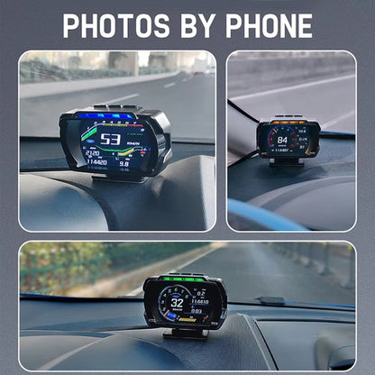 HUD Head-up Display OBD LCD Mileage Speedometer(Korean Version) - Head Up Display System by buy2fix | Online Shopping UK | buy2fix