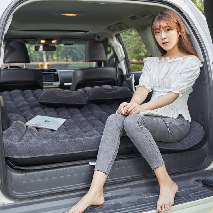 Inflatable Mattress For Car Travel SUV Rear Seat/Trunk, Color: Beige Dual-purpose Square Pier - Seat Accessories by buy2fix | Online Shopping UK | buy2fix