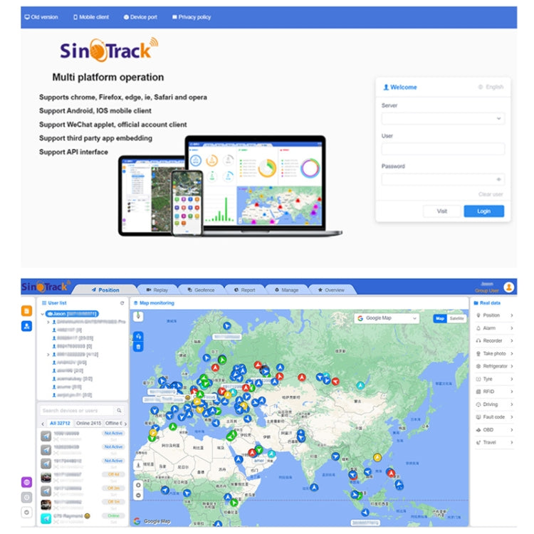 SinoTrack 2G GPS Motorcycle Anti-Theft Positioning Tracker, Model: 2G-ST-901A+Relay - Car Tracker by SinoTrack | Online Shopping UK | buy2fix