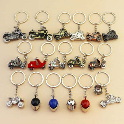 Simulation Cool Motorcycle Keychain Metal Decoration Pendant, Style: X-348 - Key Rings by buy2fix | Online Shopping UK | buy2fix