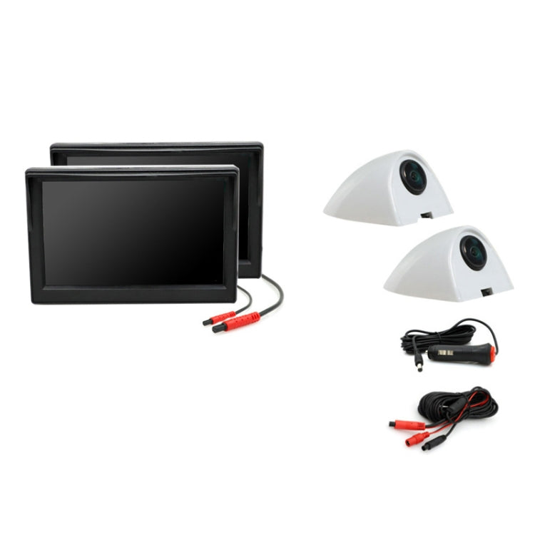 5 Inch AHD Video Monitor Car Reversing High-Definition Camera, Specification: No Video Recording + Side Mounting - Rear View Cameras by buy2fix | Online Shopping UK | buy2fix