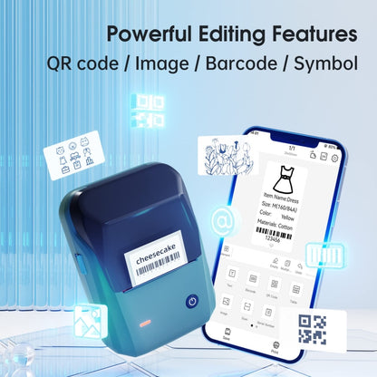 NIIMBOT Portable Bluetooth Sticker Label Thermal Printer(Light Sand English) - Printer by NIIMBOT | Online Shopping UK | buy2fix