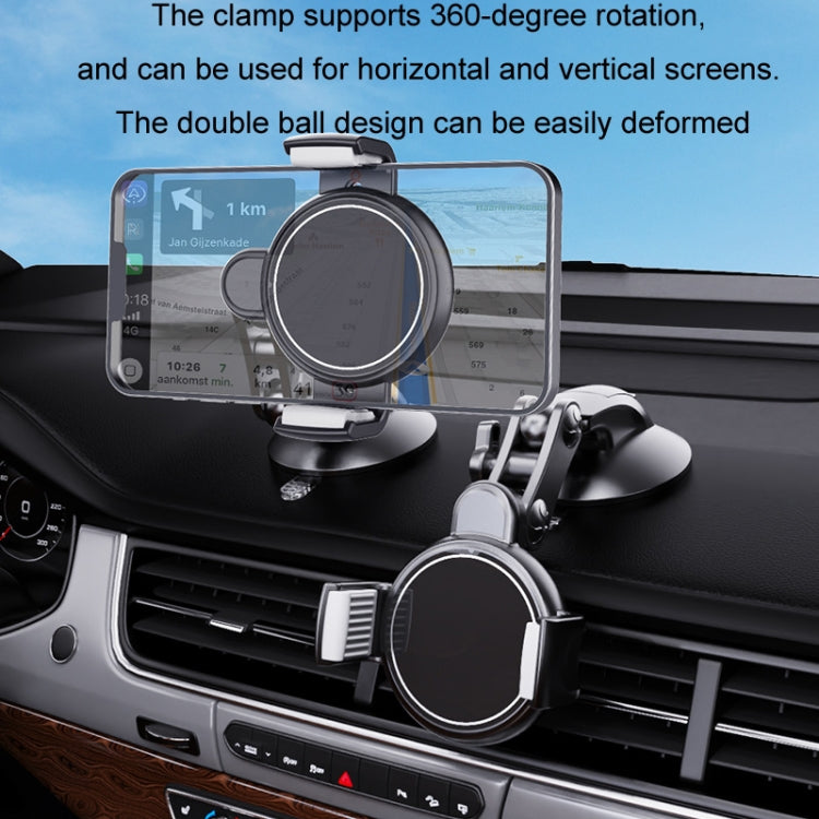 Central Control Instrument Panel Car Navigation Universal Phone Holder, Model: X24-7 Clip Seamless Sticker - Universal Car Holders by buy2fix | Online Shopping UK | buy2fix