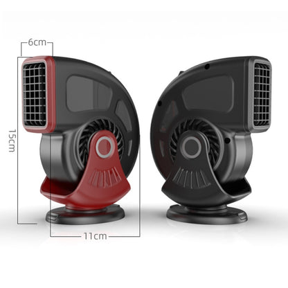 Portable Car Heater Small Fan Defogger, Color: 24V Red - Heating & Fans by buy2fix | Online Shopping UK | buy2fix