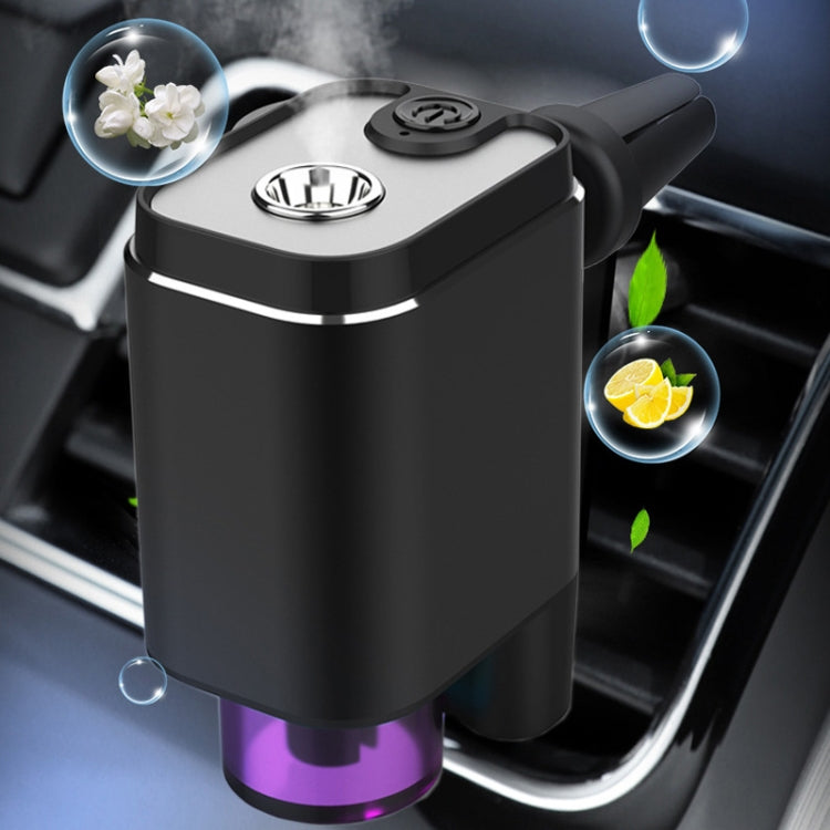 A26 Intelligent Car Air Vent Essential Oil Aromatherapy Diffuser Deodorizing Spray Scent Extender(Black) - Air Freshener by buy2fix | Online Shopping UK | buy2fix