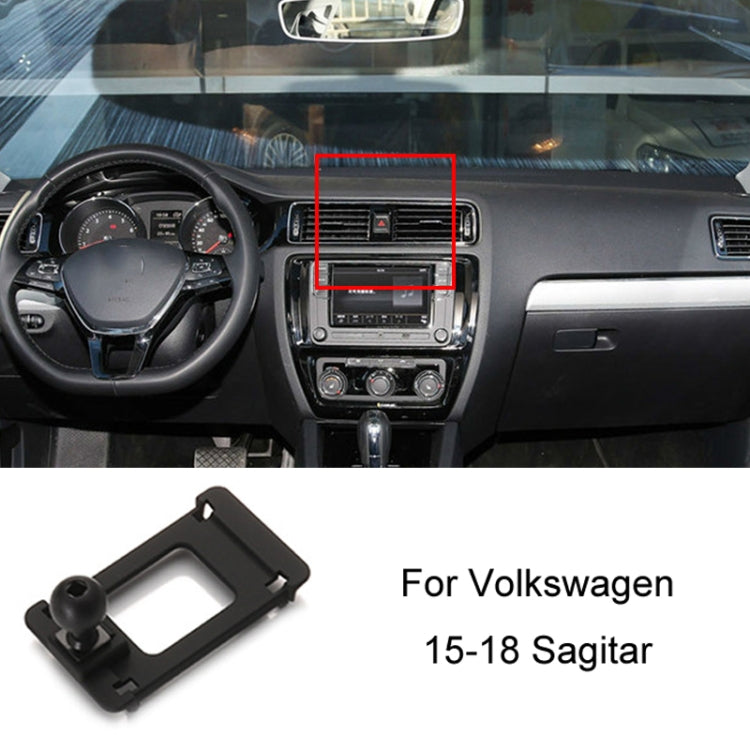 For Volkswagen Car Air Outlet Modified Mobile Phone Holder Base, Model: 15-18 Sagitar - Special Car Holders by buy2fix | Online Shopping UK | buy2fix