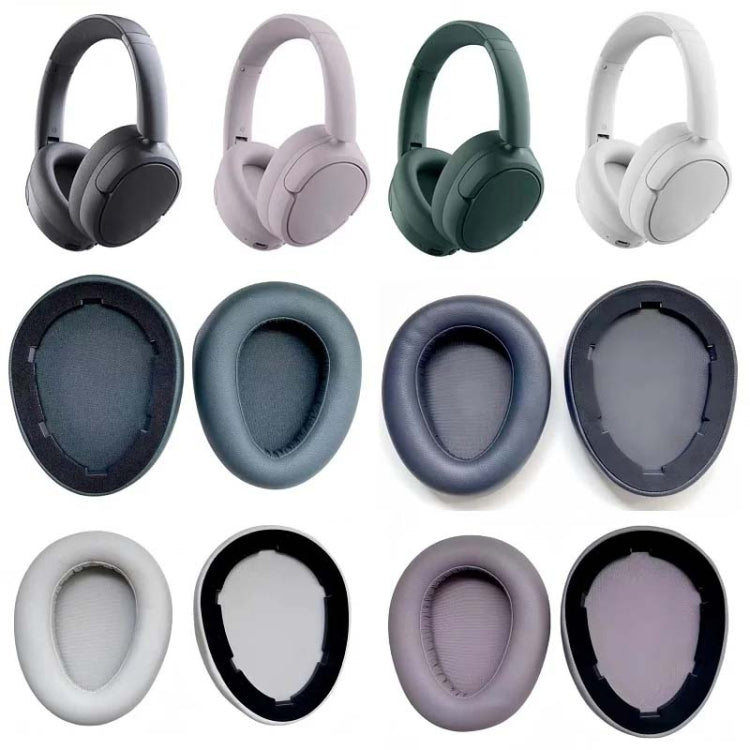 For JLAB JBuds Lux ANC 2pcs Headphone Sponge Cover(Greyish Rose) - Earmuff & Pad by buy2fix | Online Shopping UK | buy2fix