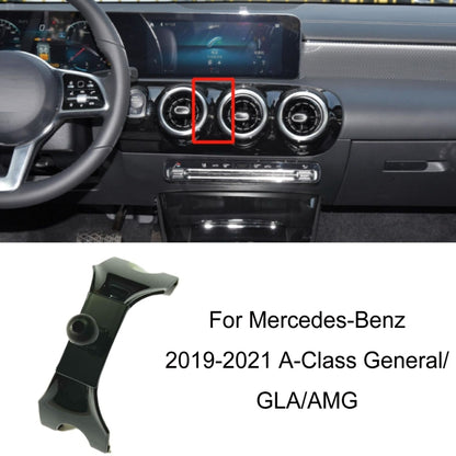 For Mercedes-Benz Mobile Phone Holder Car Air Outlet Base, Model: 19-21 A-Class General/GLA/AMG - Special Car Holders by buy2fix | Online Shopping UK | buy2fix