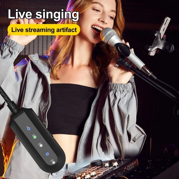 T300 Singing Practice Live Vocal Processor Bluetooth Receiver - Live Sound Effects Processors by buy2fix | Online Shopping UK | buy2fix