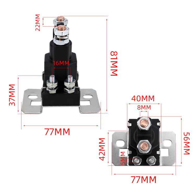 12V DC High Current Quick Start Relay For Cars And Yachts(With 60A Fuse Tube) - Relays by buy2fix | Online Shopping UK | buy2fix