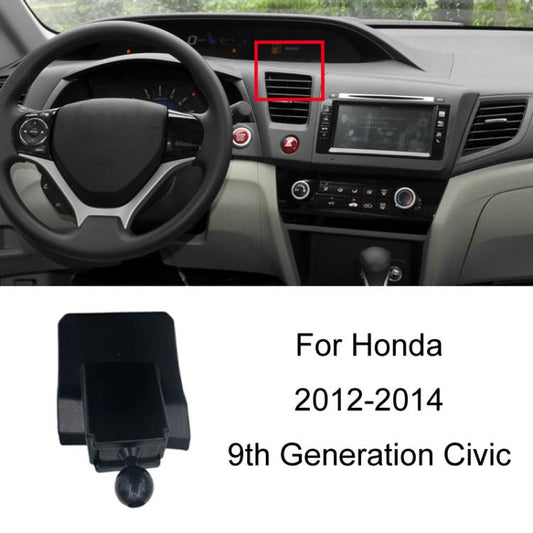 For Honda Car-Mounted Mobile Phone Navigation Holder Base, Model: 12-14 9th Generation Civic - Special Car Holders by buy2fix | Online Shopping UK | buy2fix