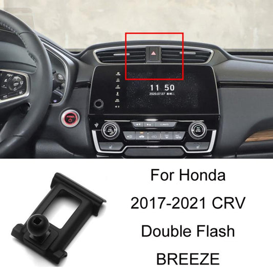 For Honda Car-Mounted Mobile Phone Navigation Holder Base, Model: 17-21 CRV Double Flash/BREEZE - Special Car Holders by buy2fix | Online Shopping UK | buy2fix