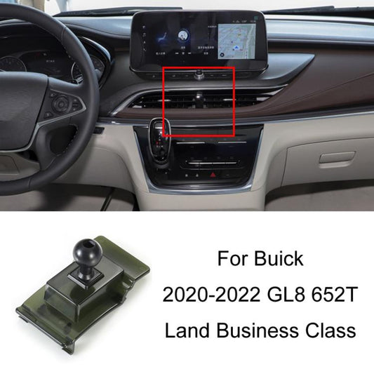 For Buick Car Special Mobile Phone Navigation Bracket Base, Model: 20-22 GL8 652T Land Business Class - Special Car Holders by buy2fix | Online Shopping UK | buy2fix