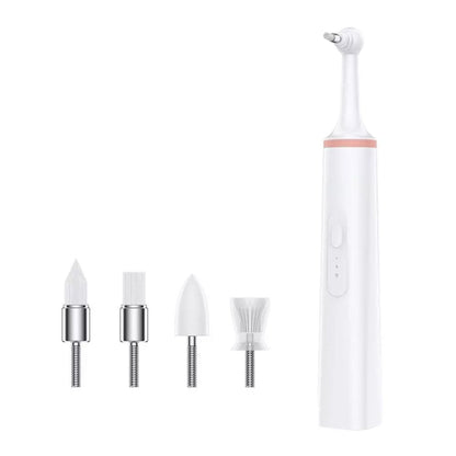 Pet Electric Toothbrush Tooth Polisher Oral Cleaning Plaque Removal Tool(Pink) - Oral Cleaning Tools by buy2fix | Online Shopping UK | buy2fix