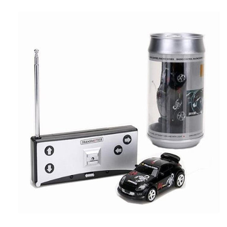 Coke Can Mini RC Car Radio Remote Control Micro Racing Car(Black) - RC Cars by buy2fix | Online Shopping UK | buy2fix