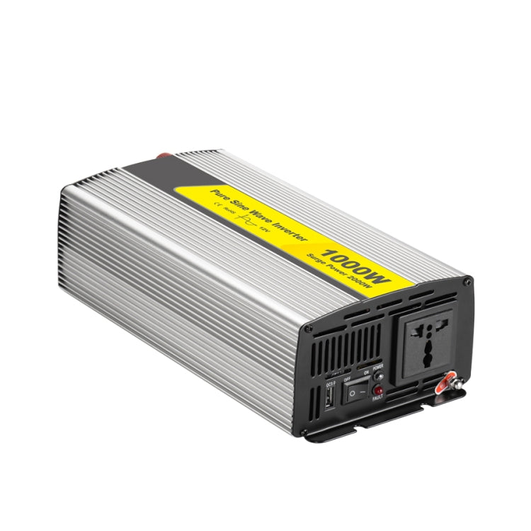 SUVPR DY-LG1000S 1000W DC 12V to AC 220V 50Hz Pure Sine Wave Car Power Inverter with Universal Power Socket - Pure Sine Wave by SUVPR | Online Shopping UK | buy2fix