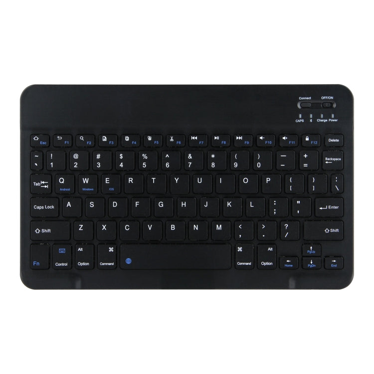 DY-E10 2 in 1 Removable Bluetooth Keyboard + Protective Leather Tablet Case with Holder for Lenovo Tab E10(Black) - Lenovo Keyboard by buy2fix | Online Shopping UK | buy2fix